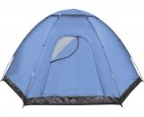 Tente camping imperméable pour 6 personnes bleu 91009FR