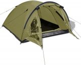 Tente camping imperméable pour 3 personnes vert 91013FR