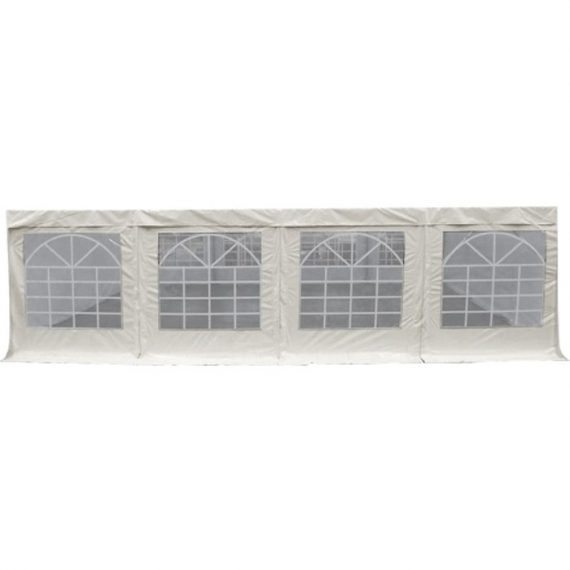 Bâche d'abri vitrée PVC 480g/m² multifonction - Plusieurs longueurs 2m indépendant - Lot de 2 38BA8MS interouge