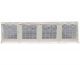 Bâche d'abri vitrée PVC 480g/m² multifonction - Plusieurs longueurs 2m indépendant - Lot de 2 38BA10MS interouge