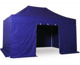 Tente pliante 3x4.5m Pack complet Acier 32mm Polyester 300g/m² TP34530-PA-BL