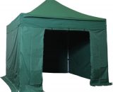 Tente pliante 3x3m Pack complet Acier 32mm Polyester 300g/m² TP3330-PA-VE