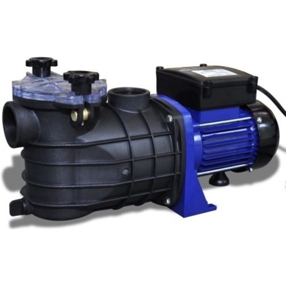 Pompe électrique filtration piscine 500 W bleu 90464FR