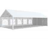 Tente de réception Pro 5x10m PREMIUM Plus PVC 520g/m² tubes 76mm 510520BUPS-T