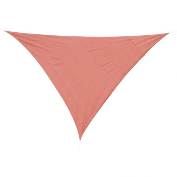 Outsunny Voile d'Ombrage Triangulaire Rouge 6 x 6 x 6 m 3662970016121 01-0658