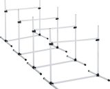 PawHut Set de 4 Obstacles pour Chien 95 x 65 x 95 cm 3662970022665 D07-018WT