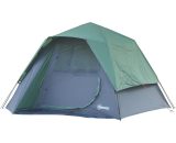 Outsunny Tente de camping pop up montage instantané 3-4 pers. bleu vert 3662970062968 A20-123