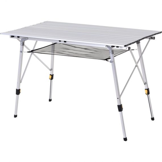 Outsunny Table de camping pliante  6 pers. en aluminium 3662970062791 A20-146