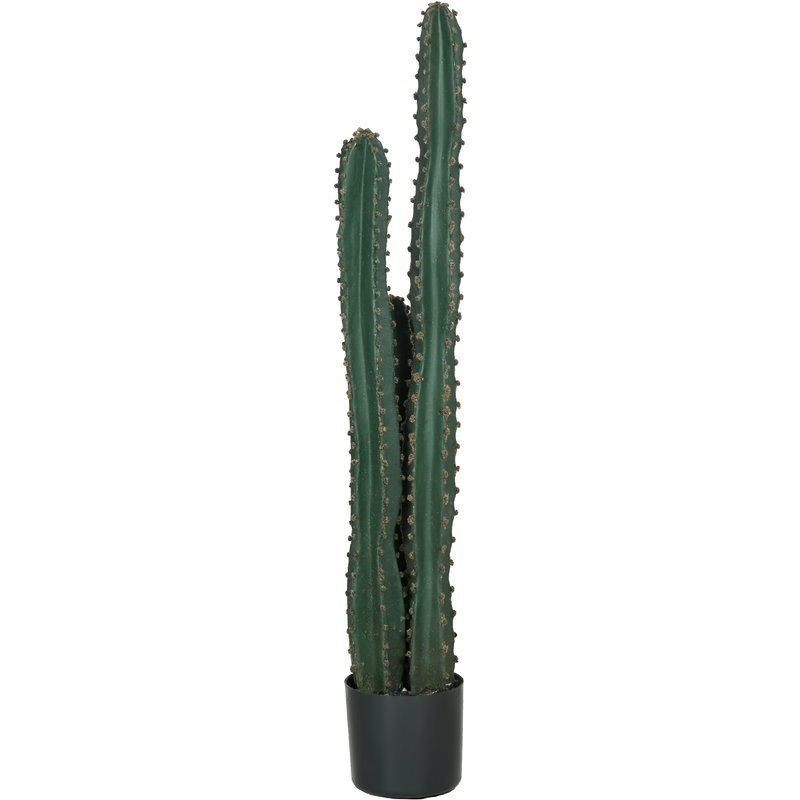 Outsunny Cactus artificiel grand réalisme plante artificielle grande taille dim. Ø 18 x 120H cm vert 844-269V01GN 3662970142387